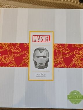 Scentsy Iron Man Warmer - Red and Yellow Accents
